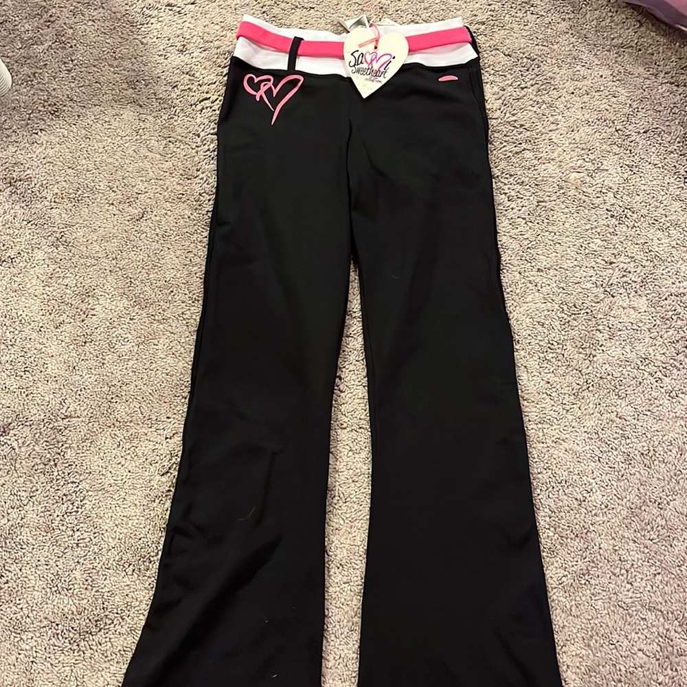 NWT- Sammi Sweetheart Jersey Shore SXE Fitness flare pants- women’s 0-10.